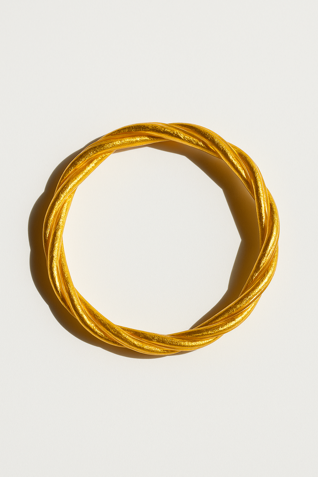 "PULSERA TWIST" pan de oro