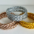 "PULSERA TRENZADA" pan de oro - Pippa Gold