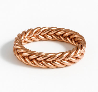 "PULSERA TRENZADA" Rose Gold