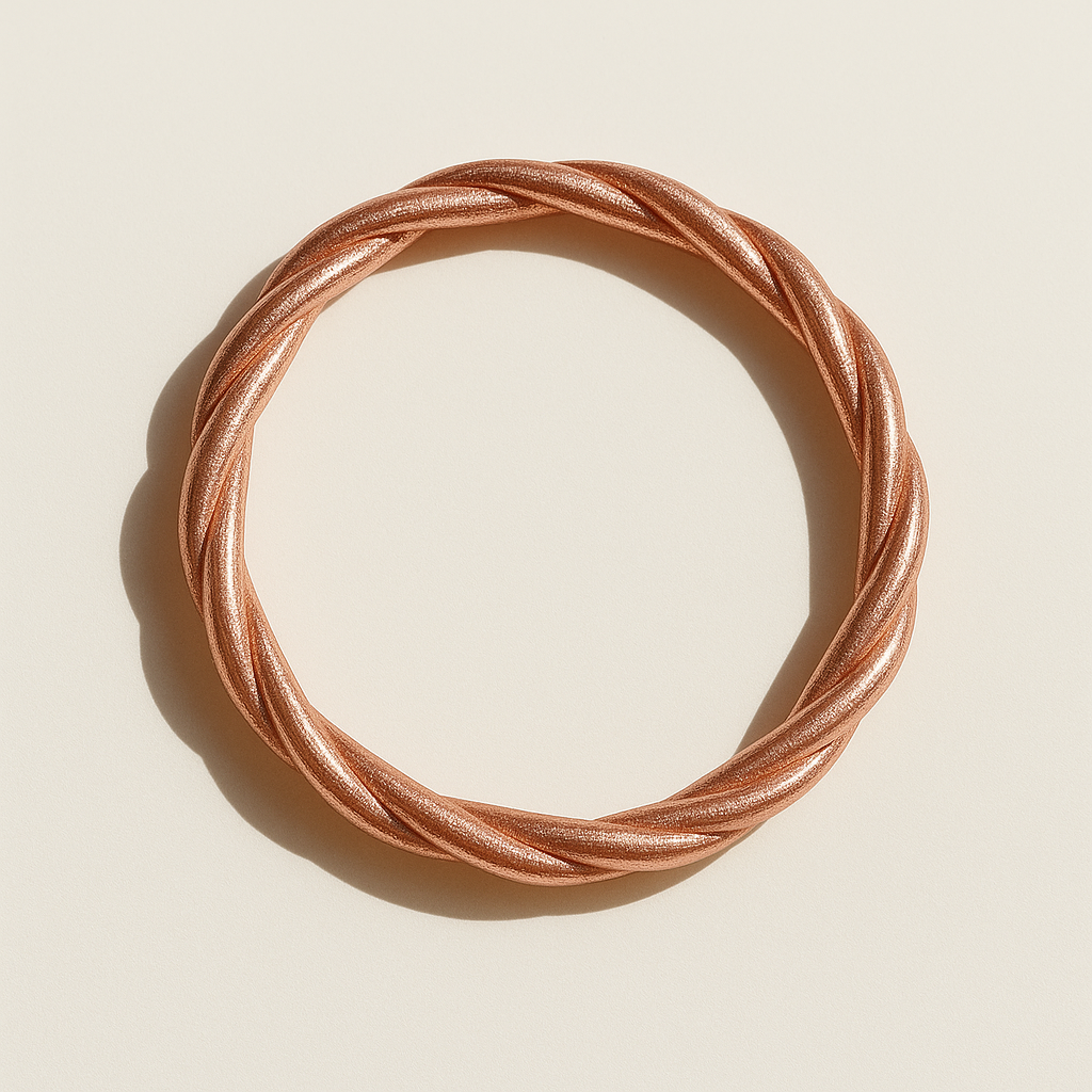 "PULSERA TWIST" Rose Gold