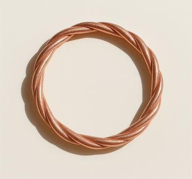 "PULSERA TWIST" Rose Gold