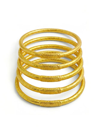 PACK 5 Pulseras pan de oro