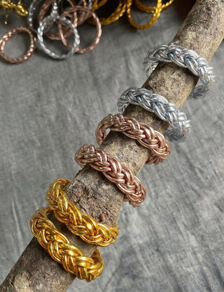 Pulsera doble trenza