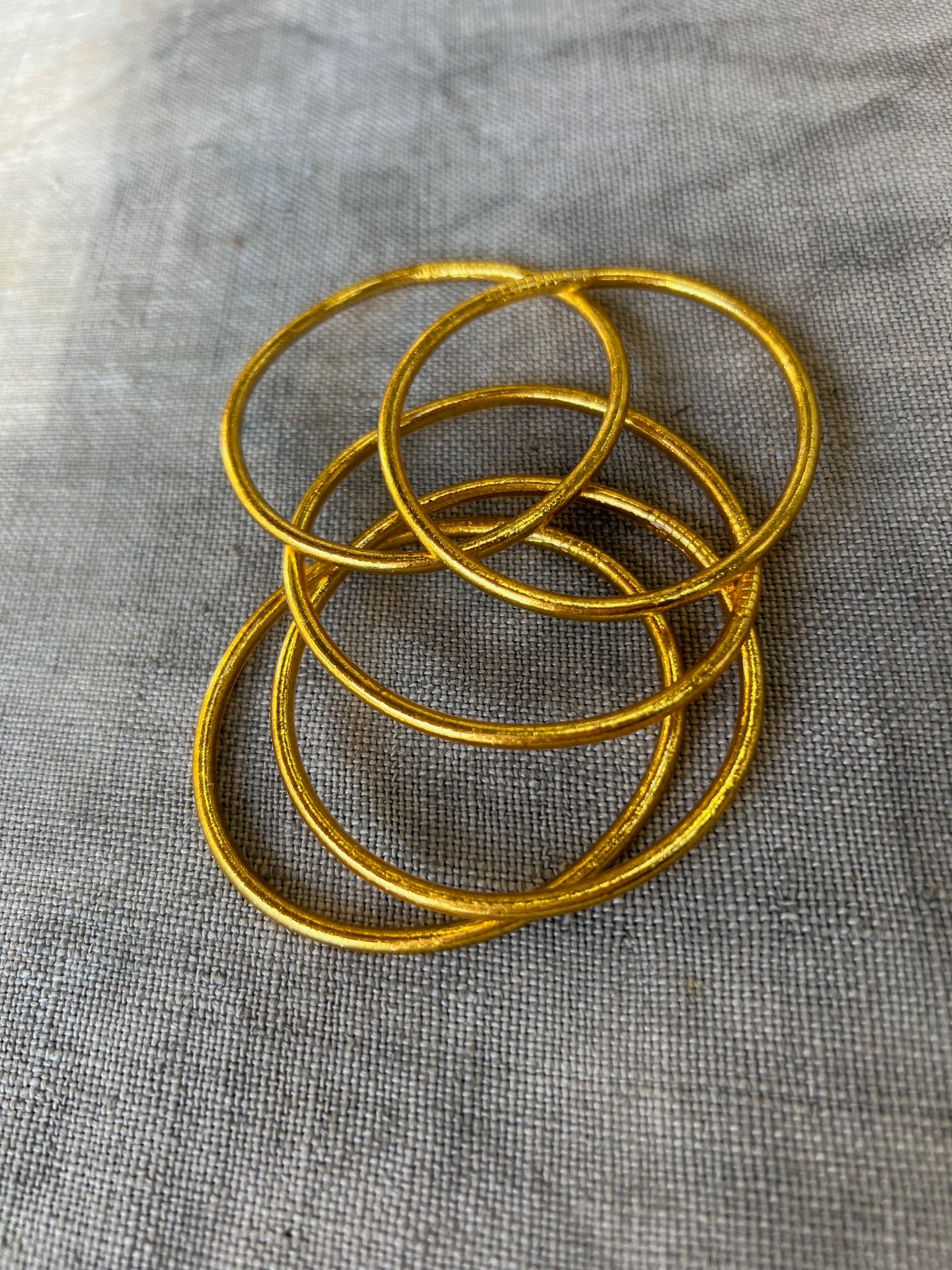 "FINE BRACELET" GOLD LEAF