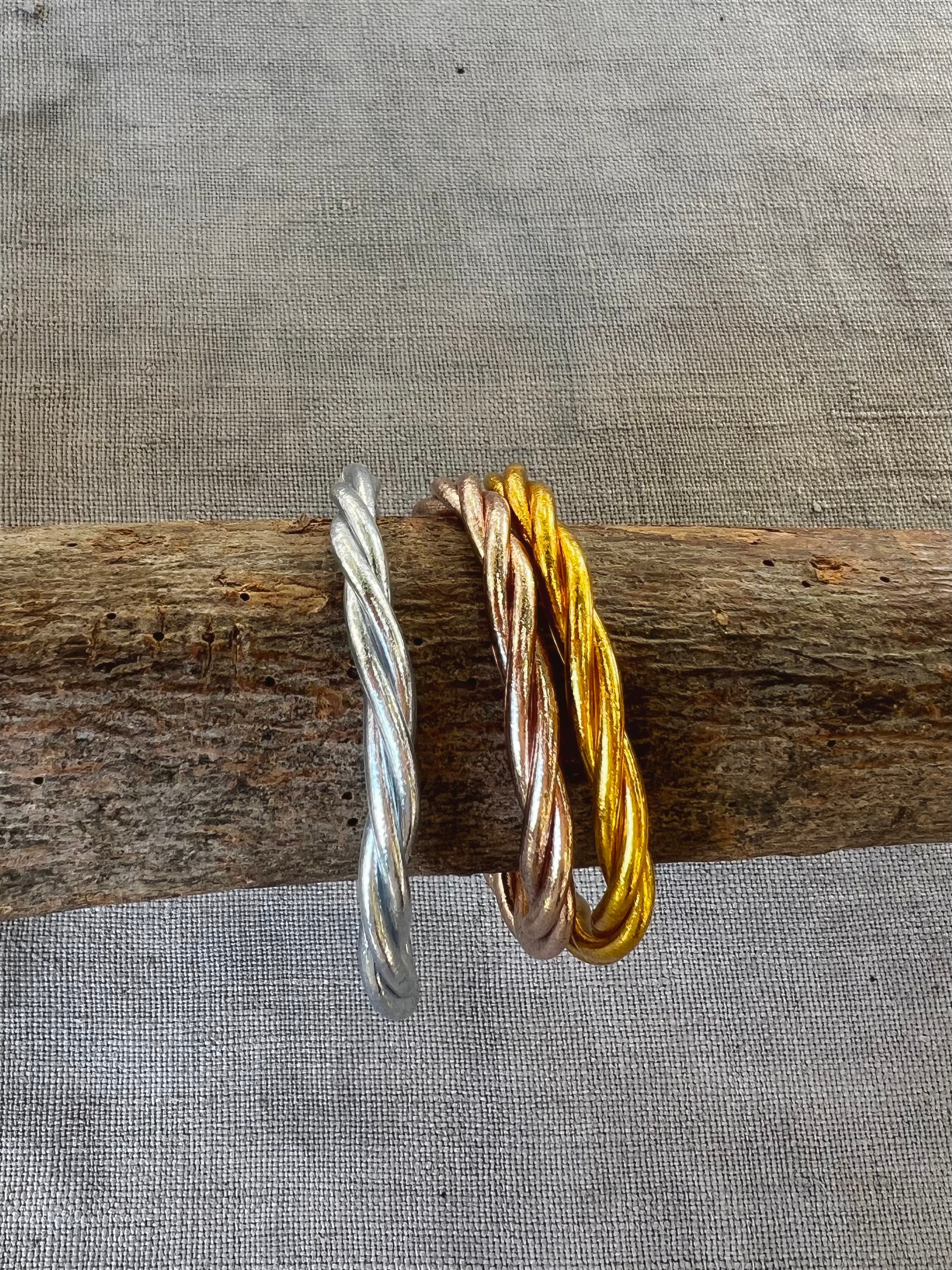 "PULSERA TWIST" Rose Gold