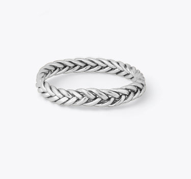 "PULSERA TRENZADA" silver