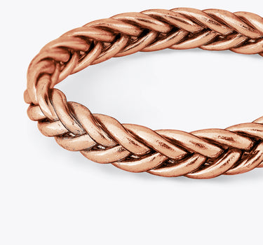 "PULSERA TRENZADA" Rose Gold