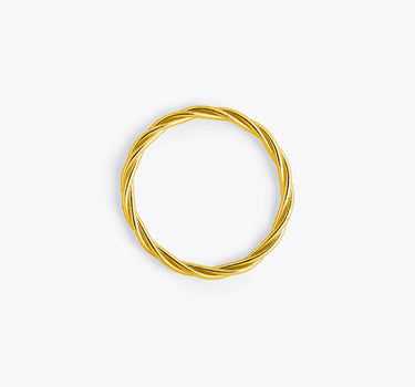 "PULSERA TWIST" pan de oro