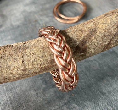 "PULSERA DOBLE TRENZA" pan de oro - Pippa Gold