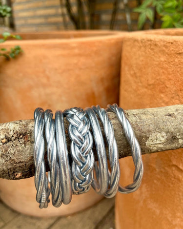 "PULSERA TWIST" pan de oro - Pippa Gold
