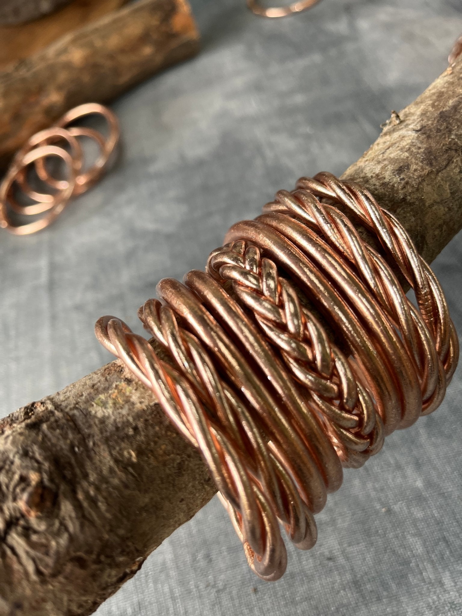 "PULSERA TWIST" pan de oro - Pippa Gold
