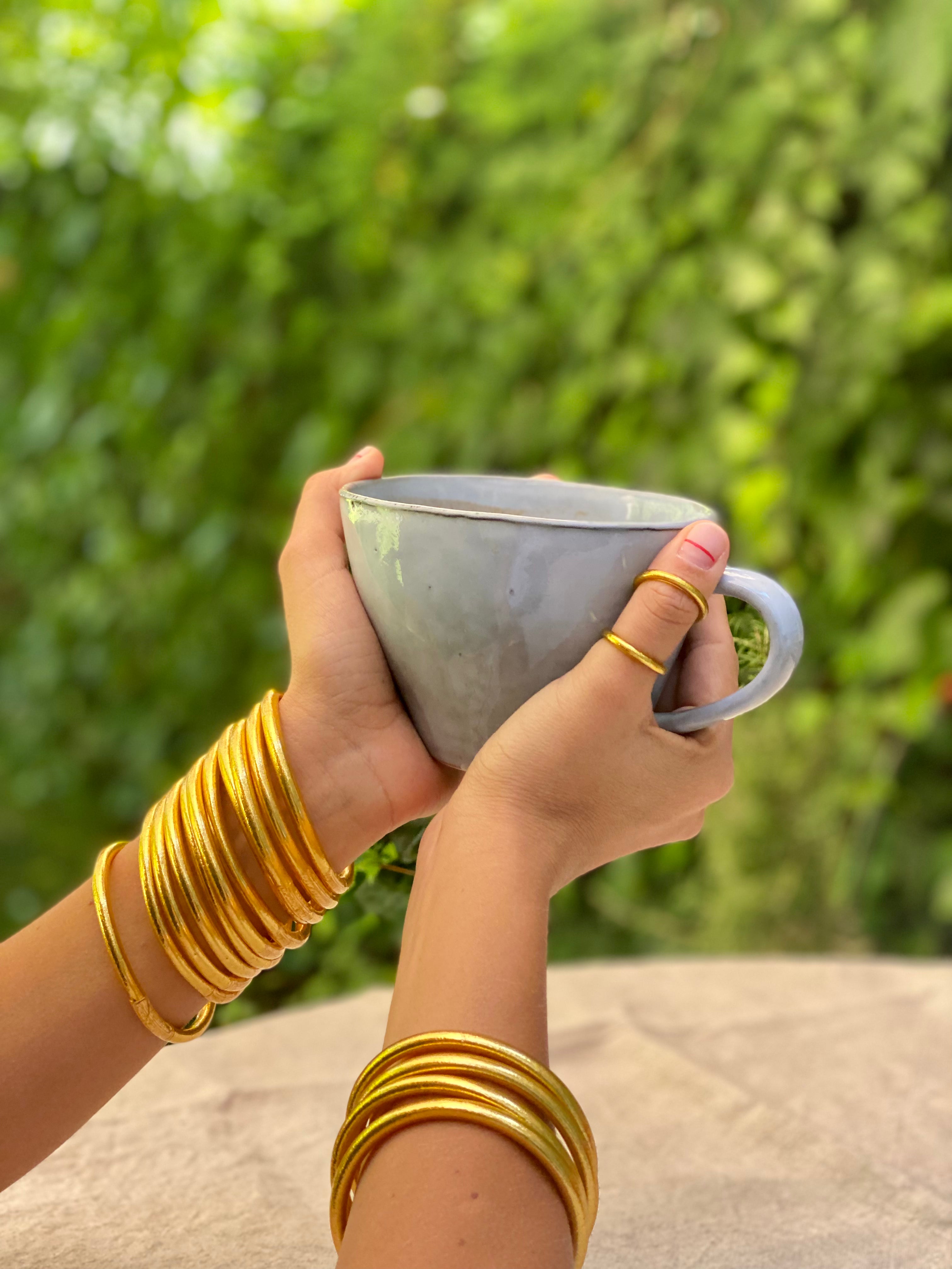 PACK 10 "PULSERAS BASIC" GOLD