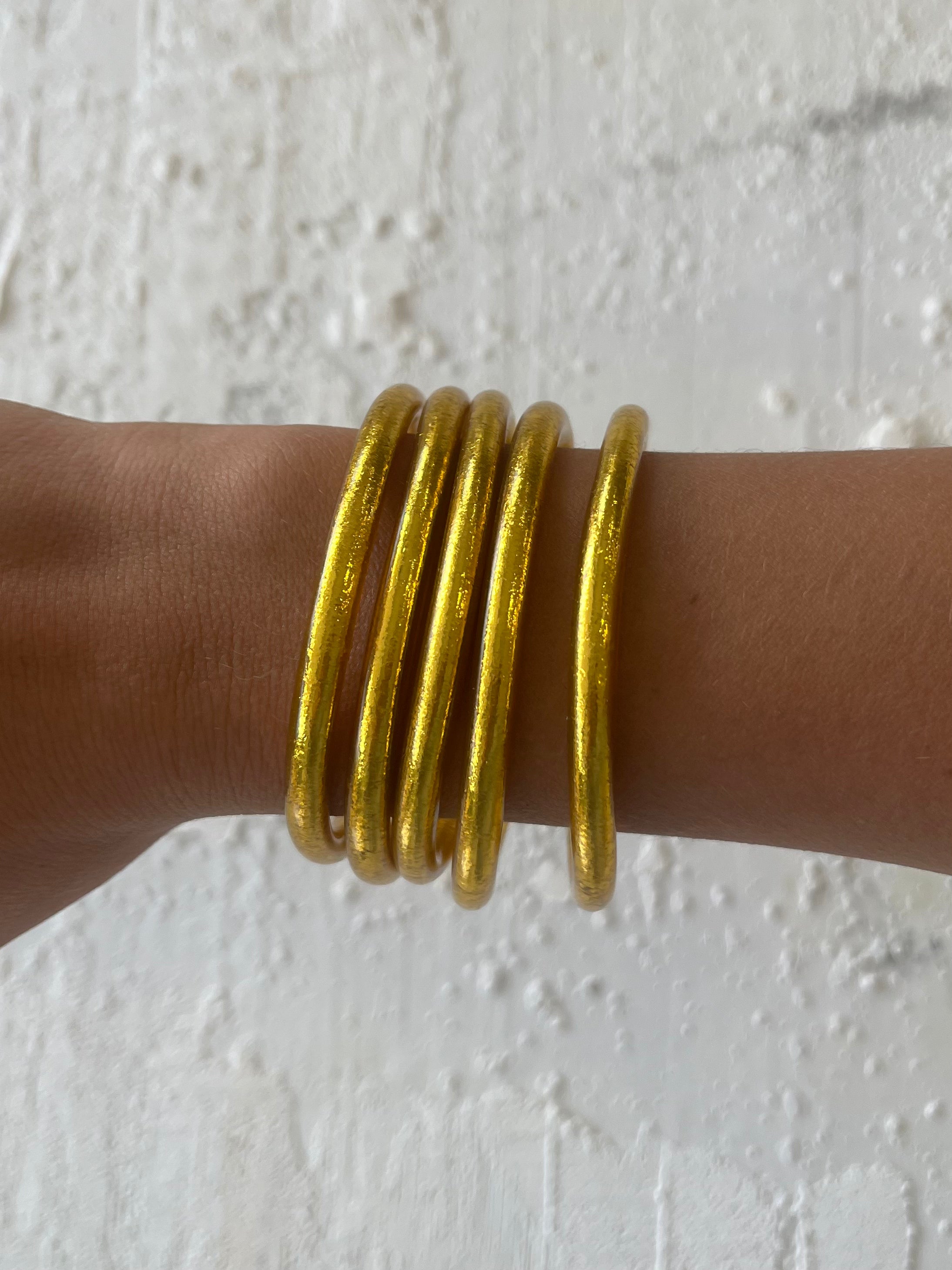"BASIC BRACELET" GOLD LEAF