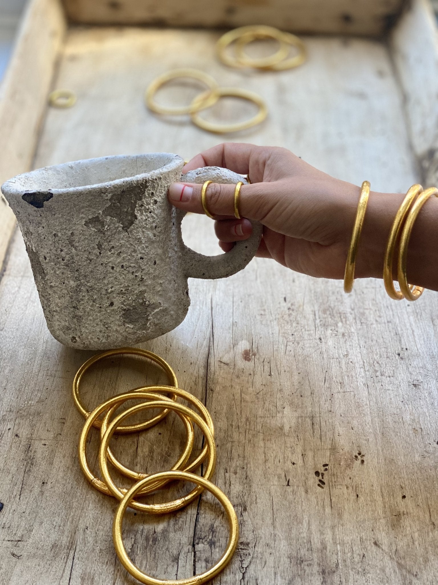 "PULSERA BASIC" PAN DE ORO - Pippa Gold