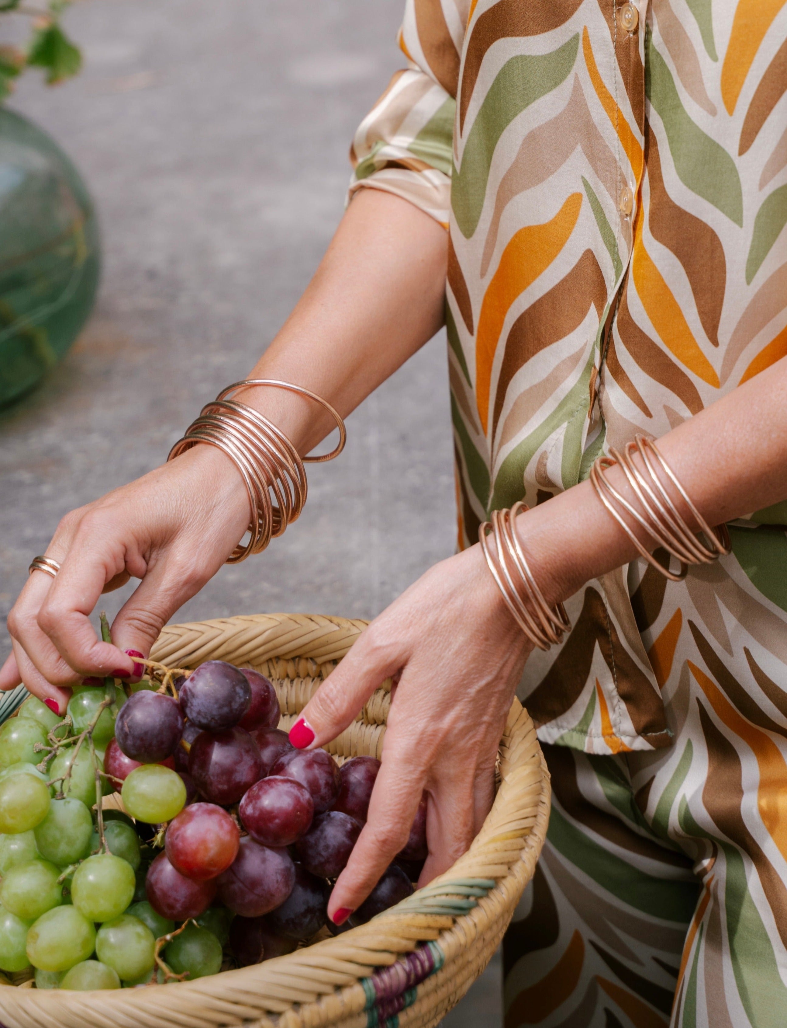 "PULSERA FINA" ROSE GOLD